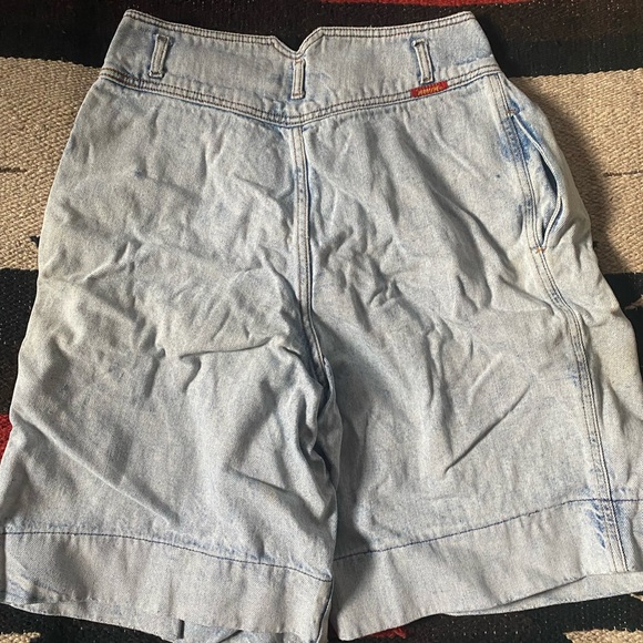 Jordache Shorts Vintage Jordache High Rise Acid Washed Denim Shorts Poshmark